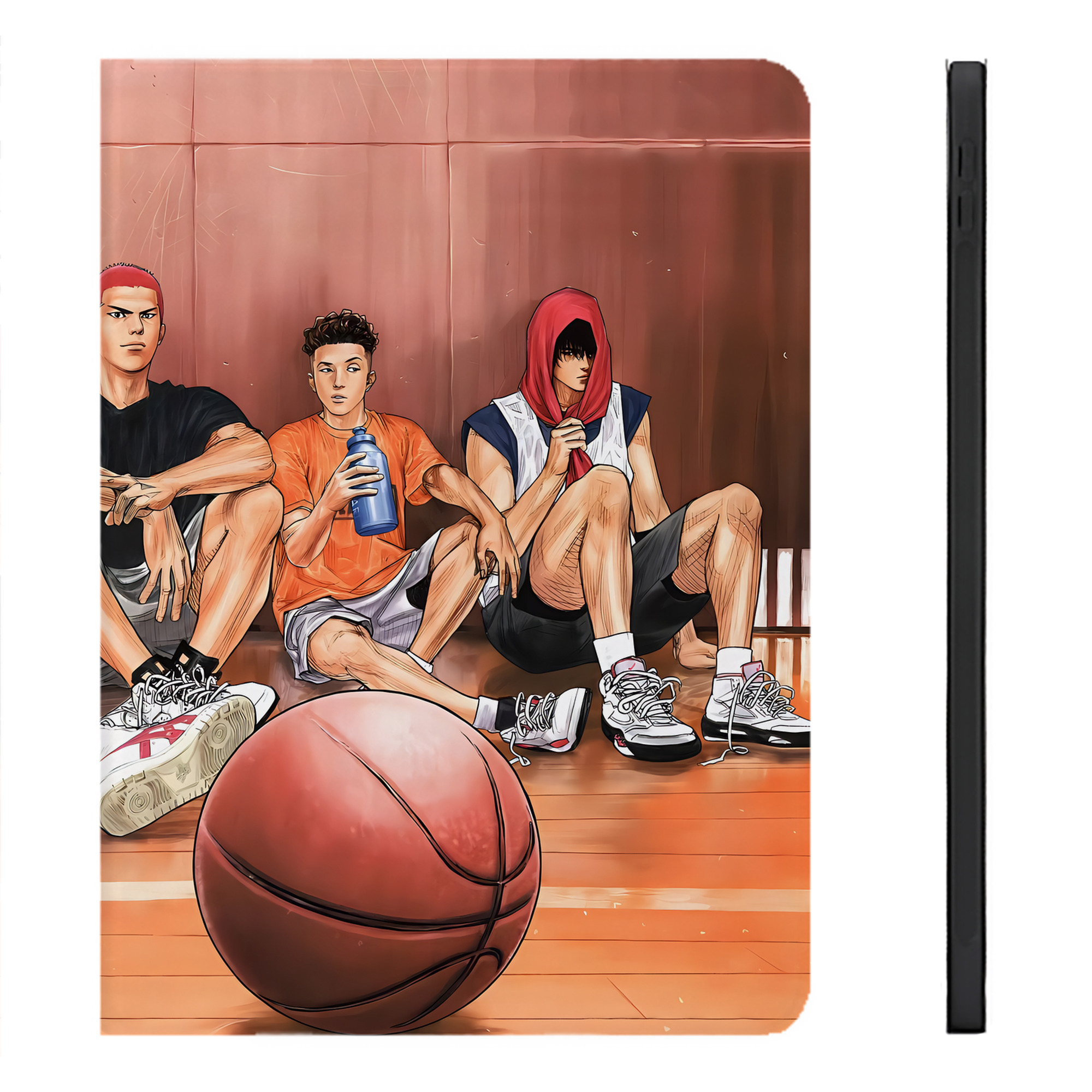 （画像用） SLAM DUNK／スラムダンク IPadケース ペンホルダー付き ブックスタイルデザイン